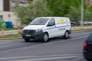 Elektryczny Mercedes-Benz eVito w Bee Clean – czysty zysk